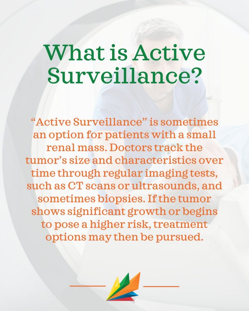 Image for the Tweet beginning: Active surveillance is a treatment